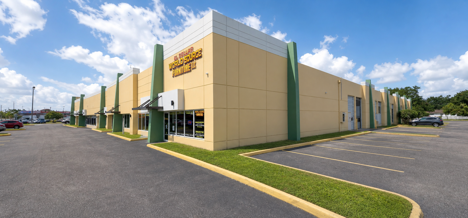Exterior view of 3190 S State Road 7 after repositioning