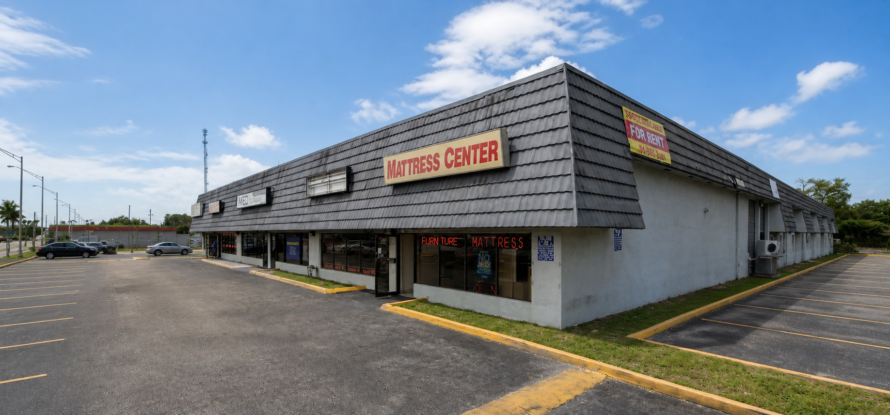 3190 S State Road 7 storefront before repositioning
